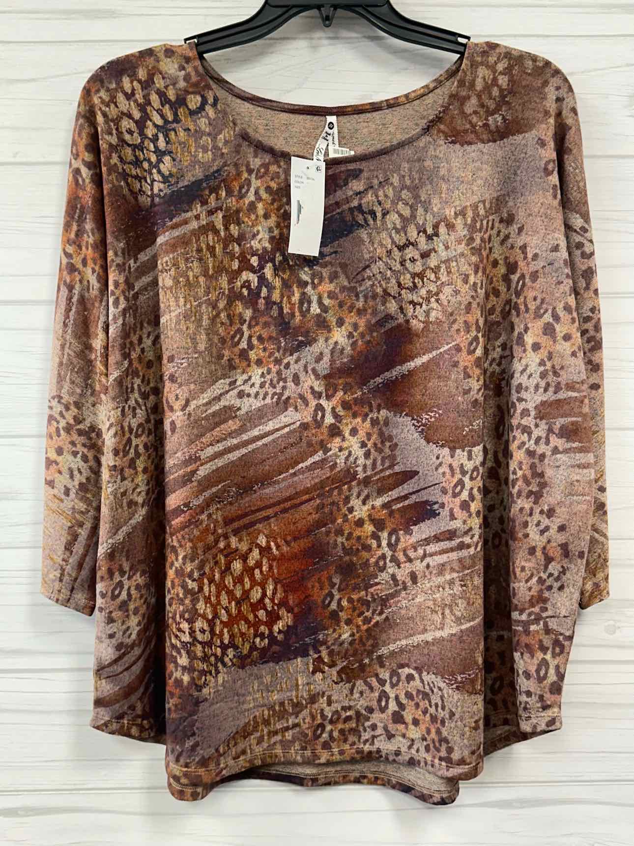 Size 2X Leo & Nicole Shirt