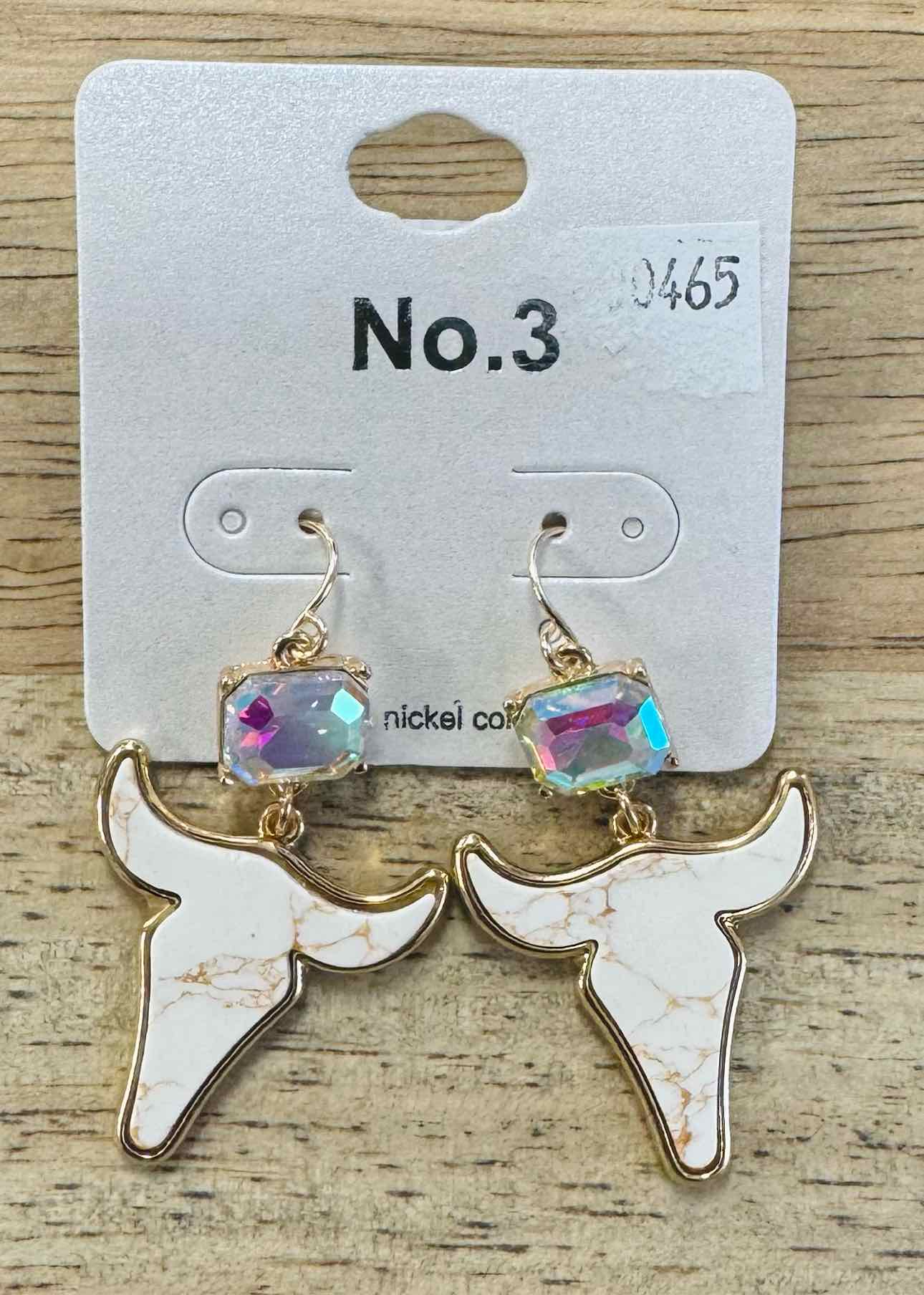 No. 3 Earrings