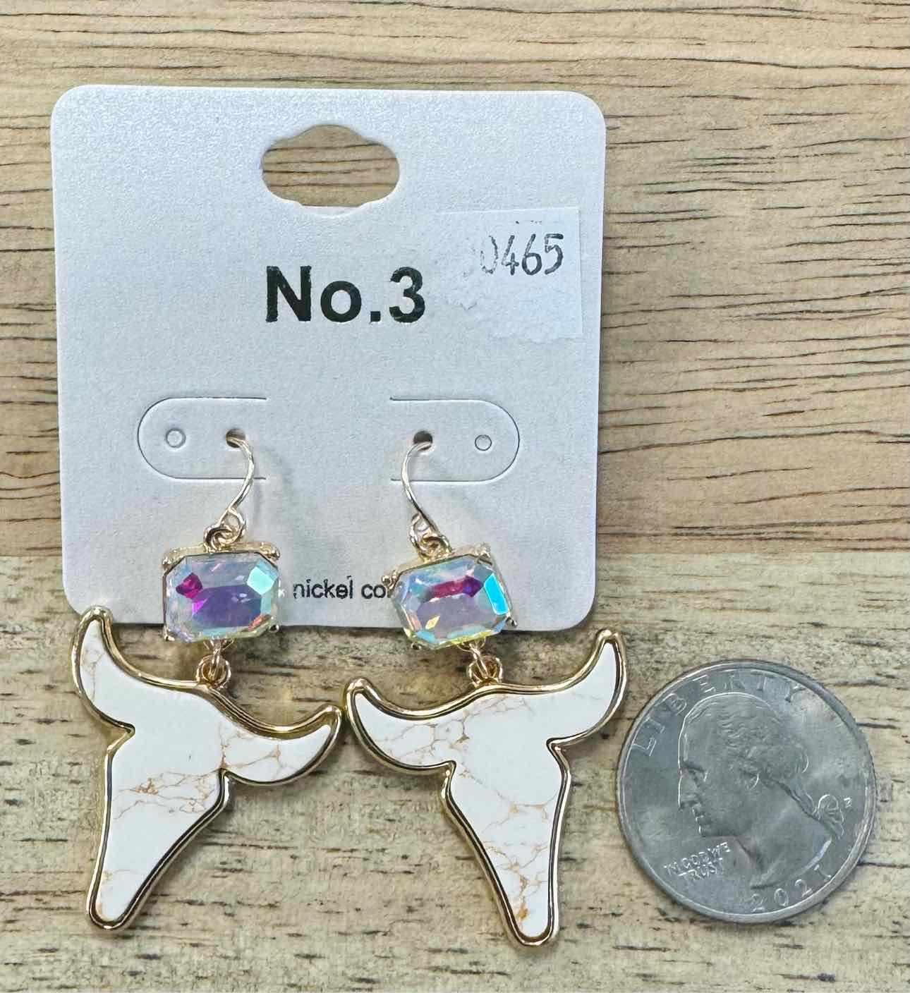 No. 3 Earrings