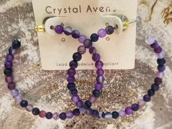 crystal avenue Earrings